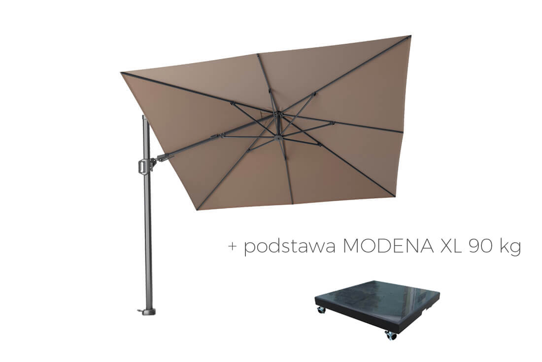 Parasol ogrodowy Challenger T2 Premium 3 x 3 m, wariant 65540
