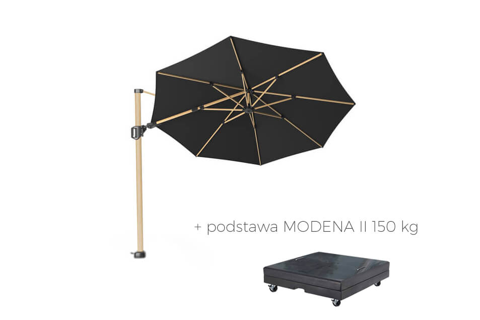 Parasol ogrodowy Challenger T2 Premium Ø 3.5 m OAK, wariant 65647