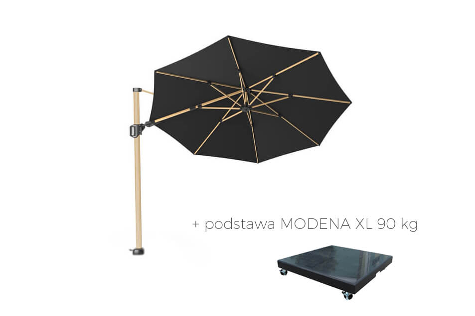 Parasol ogrodowy Challenger T2 Premium Ø 3.5 m OAK, wariant 65646