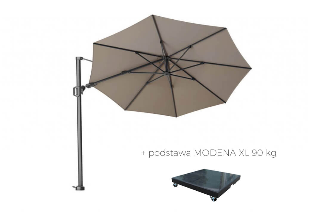 Parasol ogrodowy Challenger T2 Premium Ø 3.5 m, wariant 65631