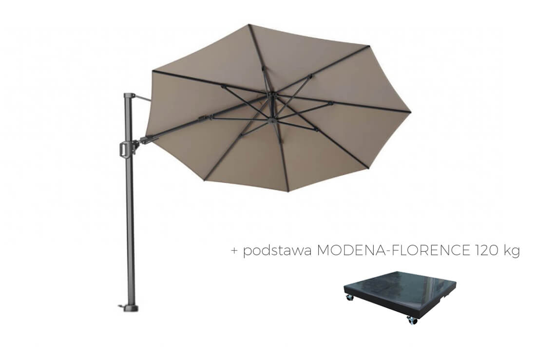 Parasol ogrodowy Challenger T2 Premium Ø 3.5 m, wariant 65634
