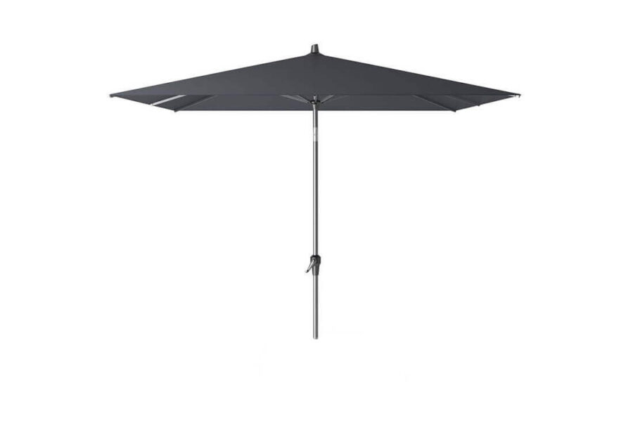 Parasol ogrodowy Riva 2.5 x 2.5 m z centralną nogą kwadratowy bez podstawy kolor antracyt Platinum parasole ogrodowe