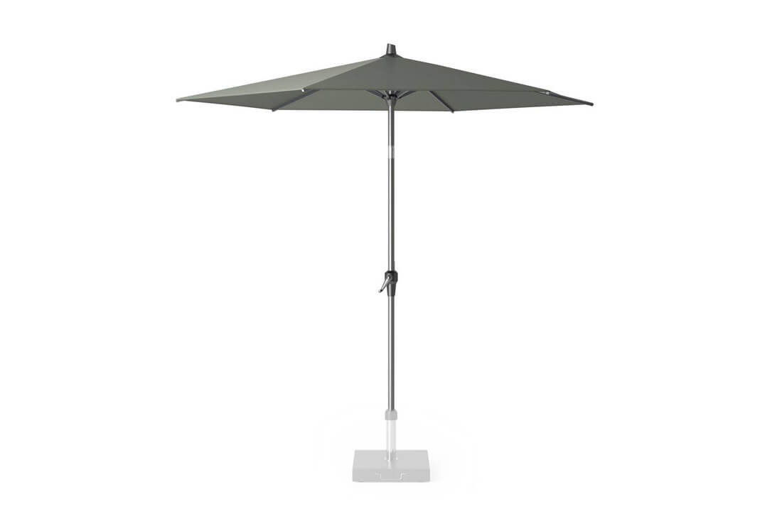 Parasol ogrodowy Riva Ø 2.5 m z centralną nogą okrągły bez podstawy kolor olive oliwkowy Platinum parasole ogrodowe
