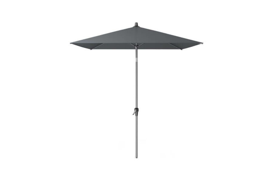 Parasol tarasowy Riva 2.5 x 2 m antracytowy bez podstawy parasole ogrodowe Platinum
