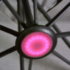 Oświetlenie LED RGB do parasoli ogrodowych Platinum światło różowe 4 tryby pilot zdalnego sterowania