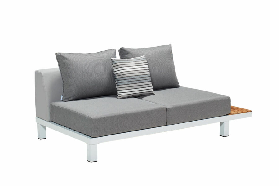 Polo meble ogrodowe aluminiowe narożnik sofa ogrodowa stolik boczny Higold aluminiowe meble ogrodowe