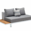 Polo meble ogrodowe aluminiowe narożnik sofa ogrodowa stolik boczny Higold nowoczesne meble ogrodowe