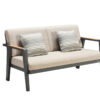 Emoti ekskluzywny zestaw wypoczynkowy sofa ogrodowa 2 osobowa Higold meble ogrodowe aluminium