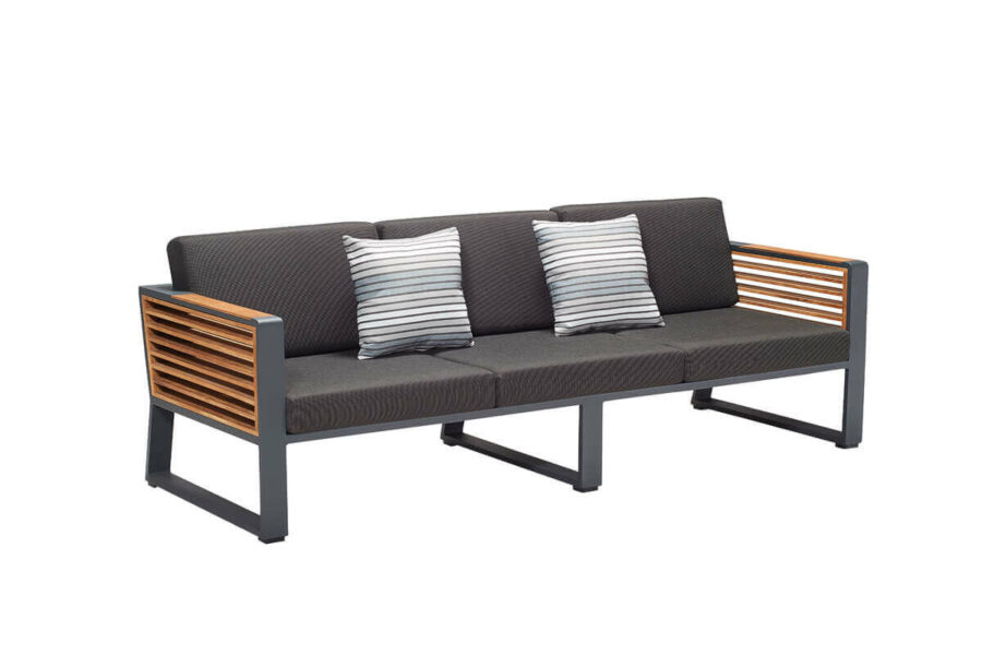 New York ekskluzywne meble aluminiowe duży zestaw wypoczynkowy sofa ogrodowa Higold zestaw ogrodowy aluminium