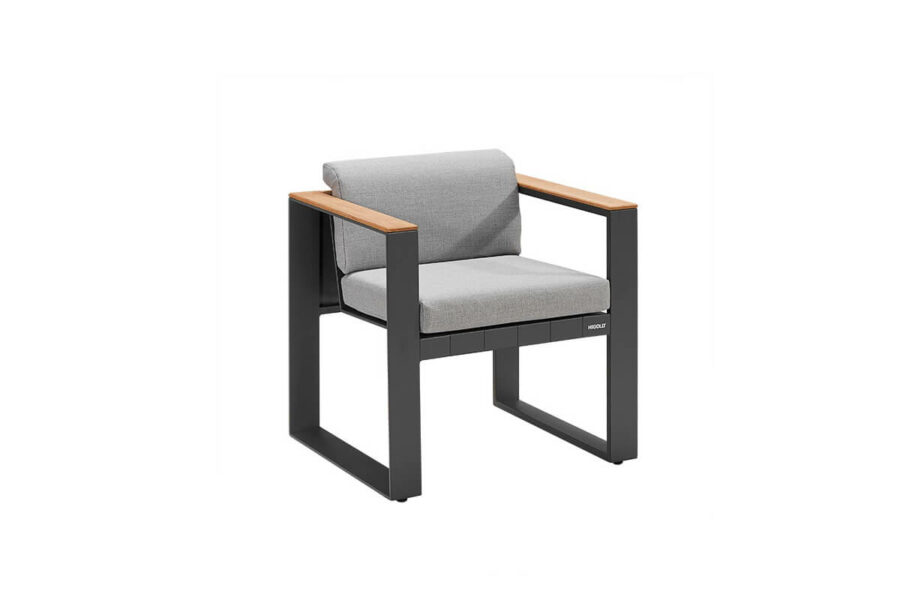 Cambusa meble ogrodowe zestaw stołowy 6 osobowy krzesło ogrodowe aluminium Higold meble ogrodowe aluminium