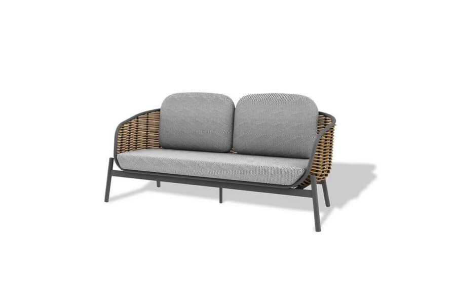 Noci meble ogrodowe zestaw wypoczynkowy technorattanowy sofa 2 osobowa eleganckie meble ogrodowe Twojasiesta