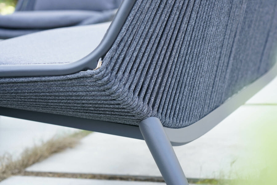 Lund zestaw ogrodowy wypoczynkowy pleciony fotel ogrodowy meble ogrodowe premium Twojasiesta