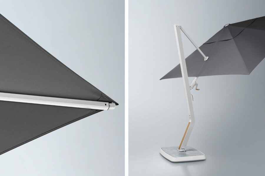 Wing parasol ogrodowy 3m Higold wytrzymały parasol na taras