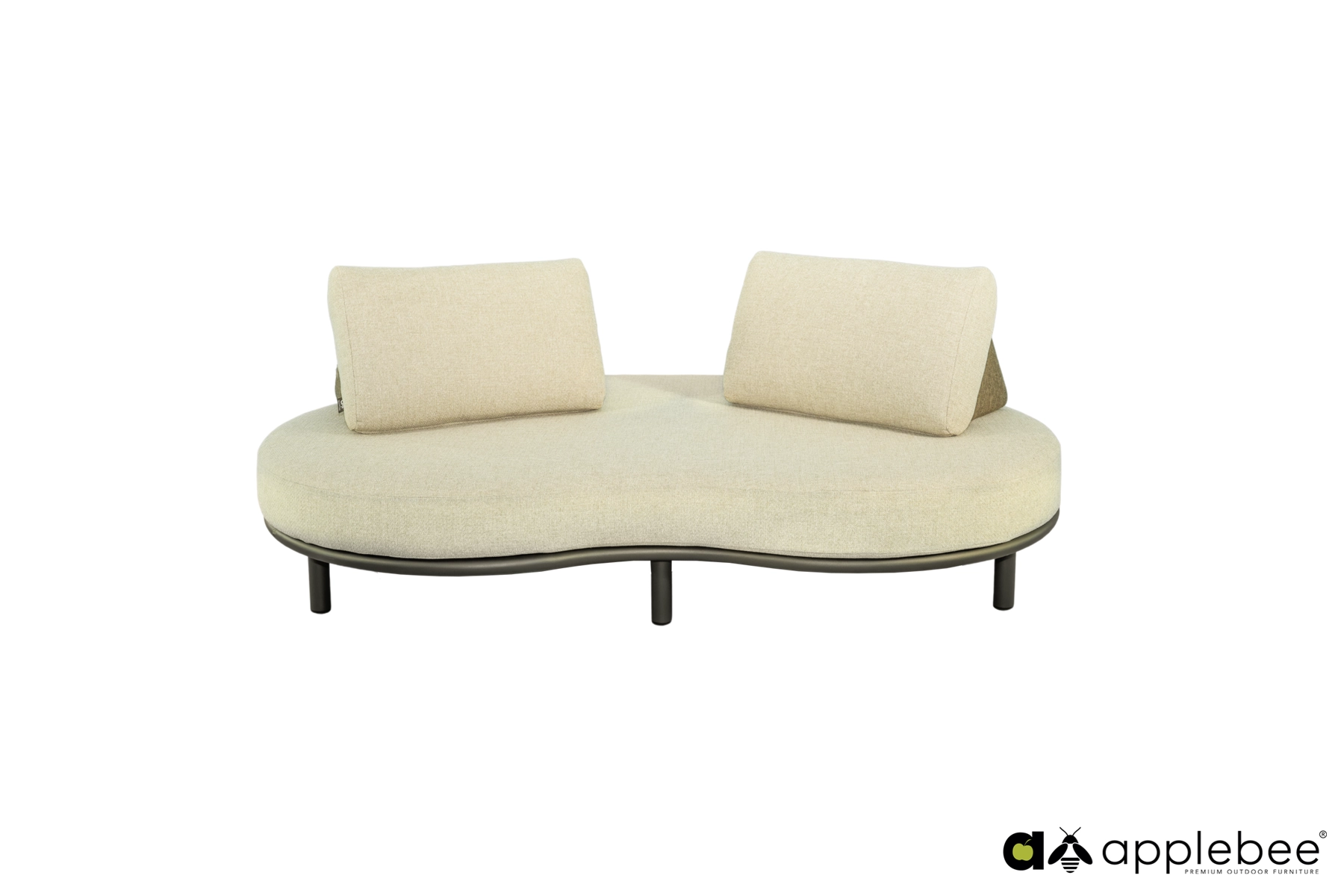 Cocoon Boucle zestaw ogrodowy technorattanowy duża sofa ogrodowa Apple Bee luksusowe meble ogrodowe