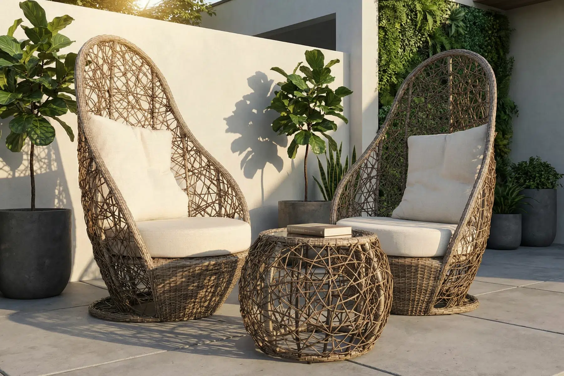 Bali meble ogrodowe z technorattanu zestaw ogrodowy meble technorattanowe Twoja Siesta