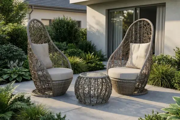 Bali meble ogrodowe z technorattanu zestaw wypoczynkowy meble technorattanowe Twoja Siesta