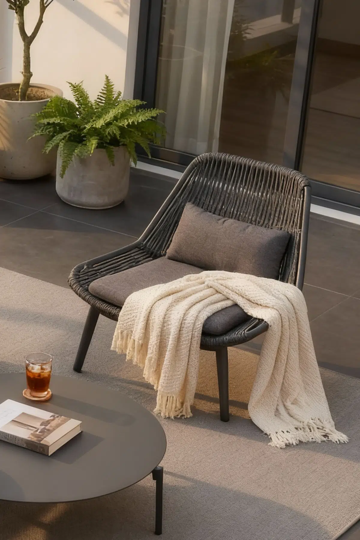 Fotel ogrodowy Lund | Twoja Siesta Lund zestaw ogrodowy wypoczynkowy meble aluminiowe Twoja Siesta