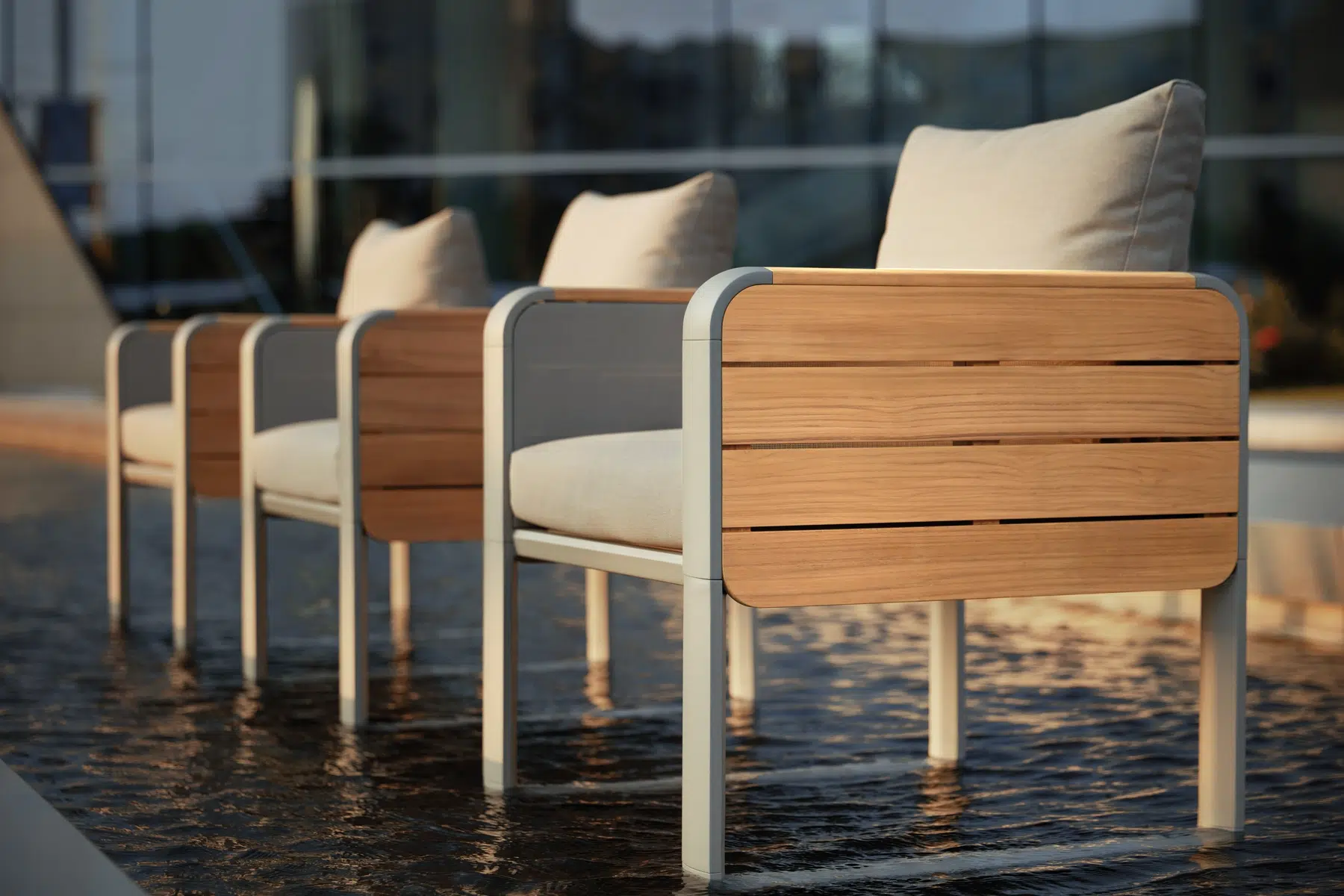 Nottingham stół i krzesła ogrodowe dla 8 osób ekskluzywne zestawy ogrodowe Higold