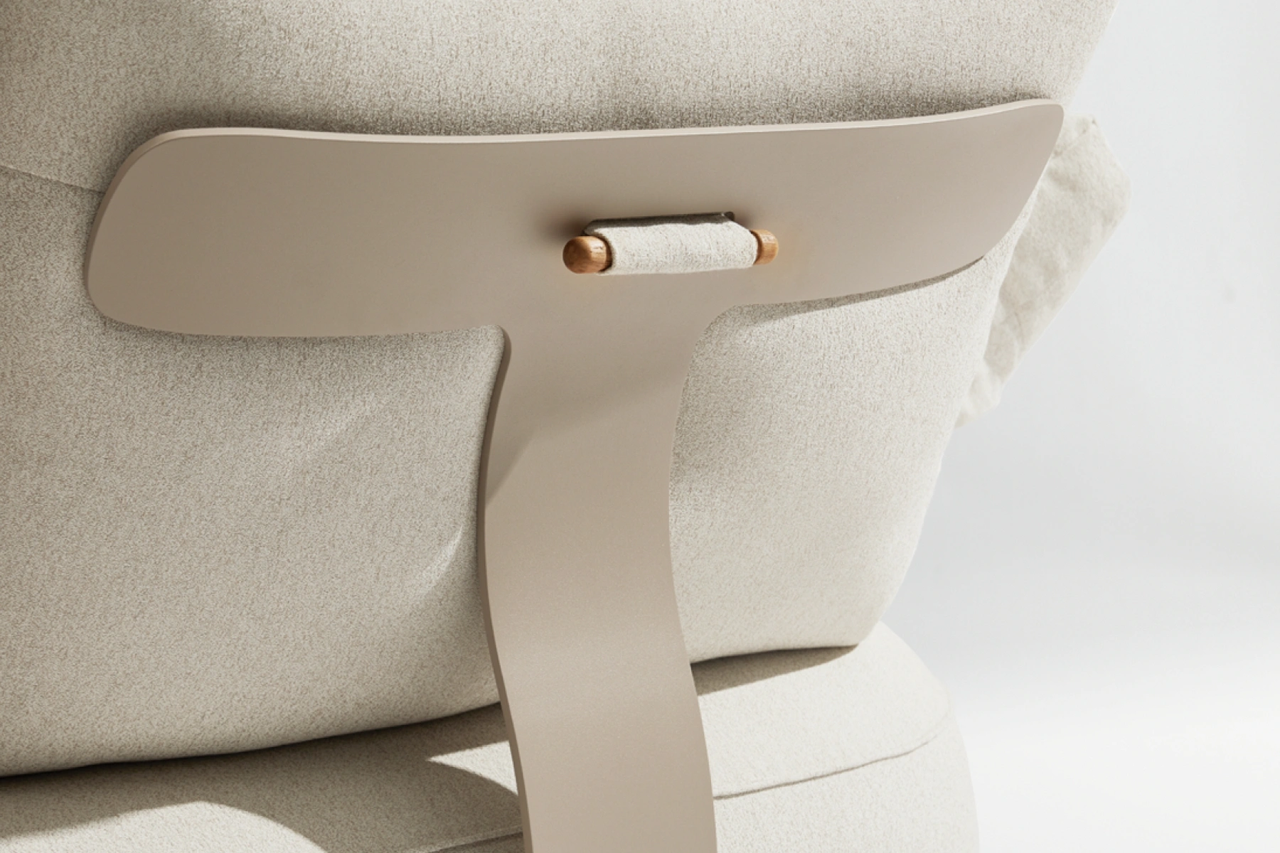 Calla detale oparcia sofy ogrodowej | HIGOLD Calla luksusowa sofa ogrodowa ze stolikiem detale oparcia sofy ogrodowej meble ogrodowe Higold