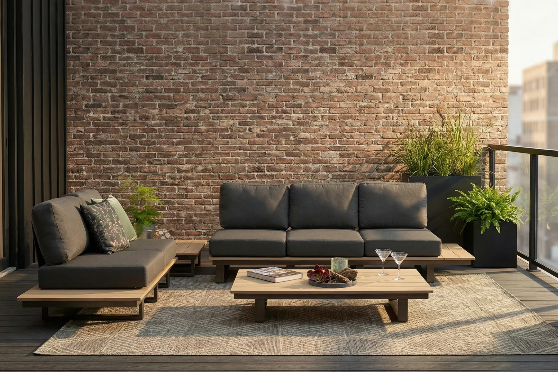 Margarita luksusowy zestaw wypoczynkowy meble na taras w mieście Twoja Siesta