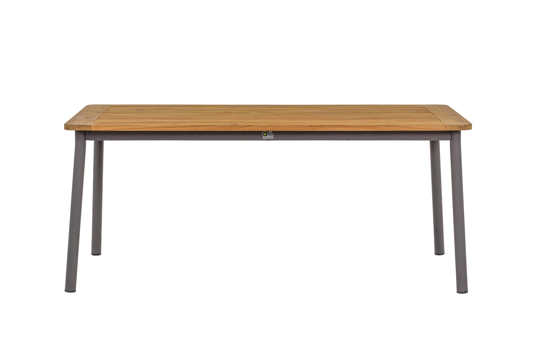 Bijou stół ogrodowy 180x90 cm z blatem tekowym | Apple Bee Bijou zestaw stołowy meble ogrodowe aluminiowe stół ogrodowy 180 cm prostokątny teak aluminium Apple Bee