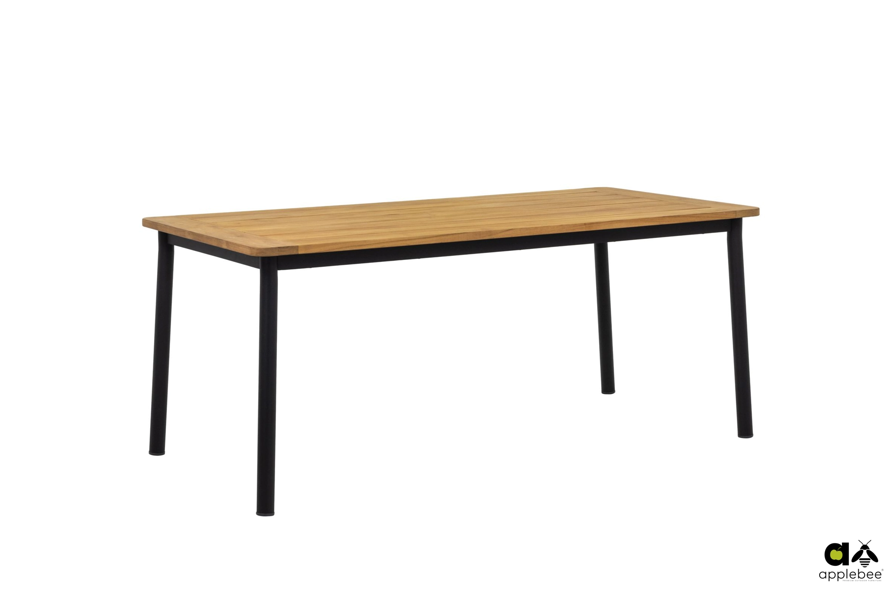 Elle Belt meble ogrodowe zestaw stołowy stół ogrodowy aluminium teak meble ogrodowe Apple Bee