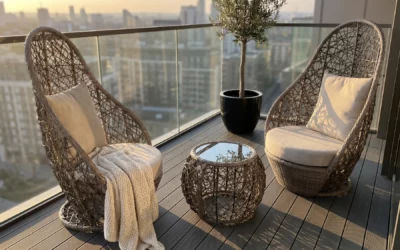 Mały balkon, duże możliwości – jak urządzić funkcjonalną przestrzeń do odpoczynku?