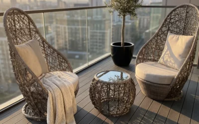 Balkon w bloku, duże możliwości – jak urządzić funkcjonalną przestrzeń do odpoczynku?