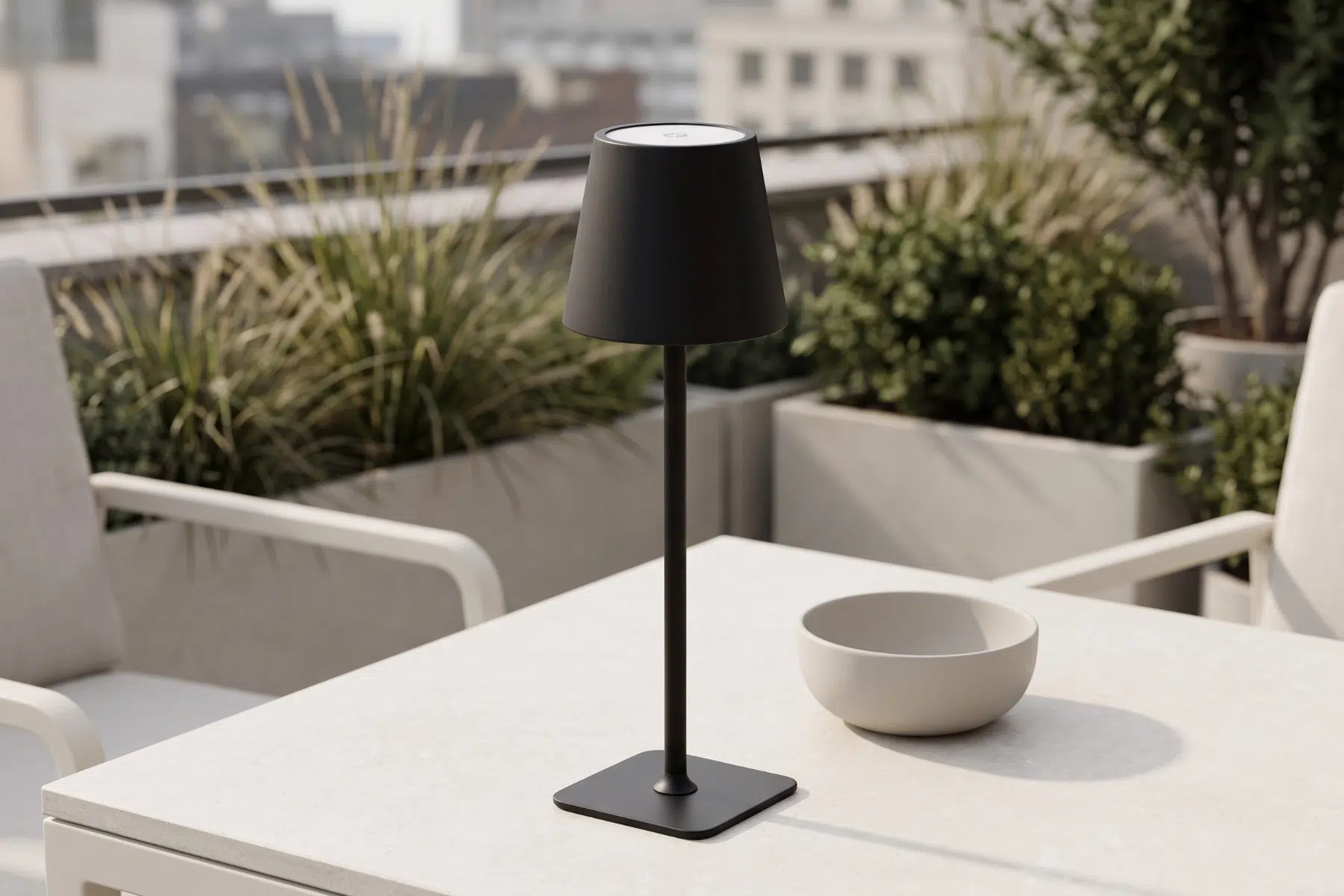 Classico lampa stołowa w kolorze czarnym | Twoja Siesta Classico lampa stołowa bezprzewodowa LED czarna lampa ogrodowa