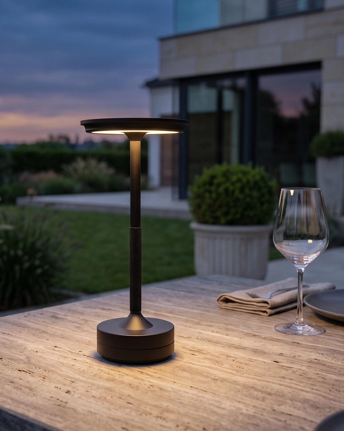 Lampa stołowa Modena | Twoja Siesta Aranżacja ogrodu - 7 elementów projektu lampa stołowa Modena ledowa blog inspiracje ogrodowe Twoja Siesta